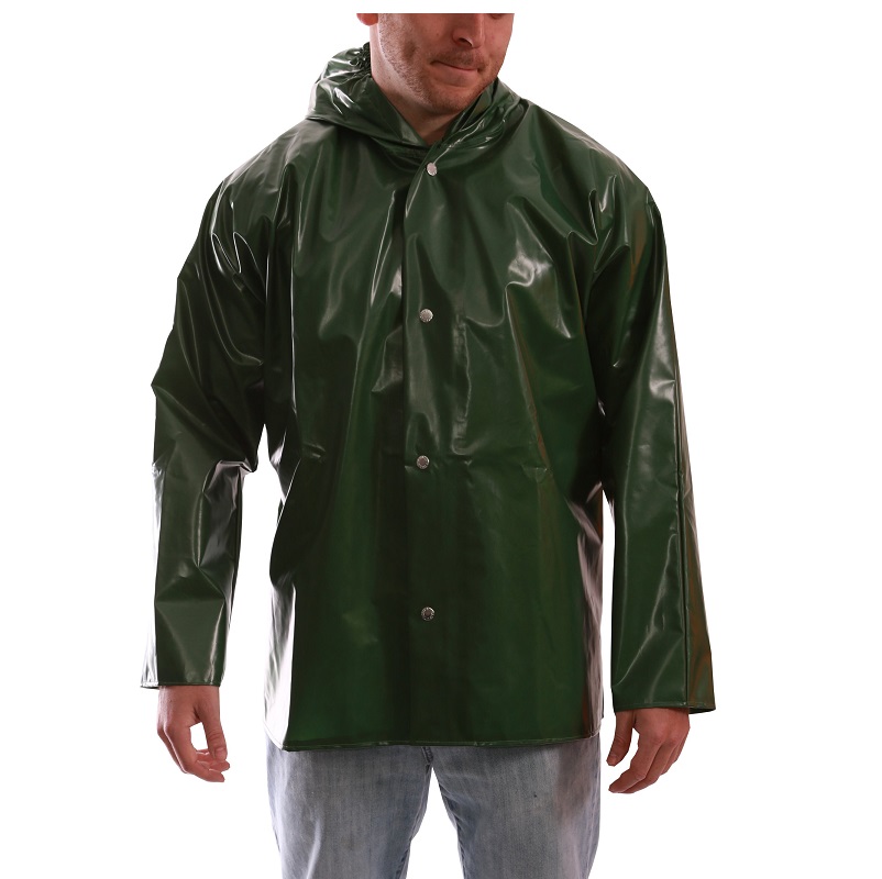 Iron Eagle Hooded Jacket in Green 10MIL